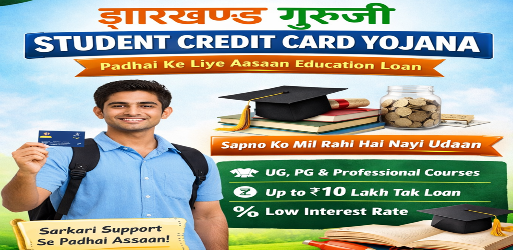 Jharkhand Guruji Student Credit Card Yojana Higher Education Ke Liye Powerful Sarkari Financial Support: 2026