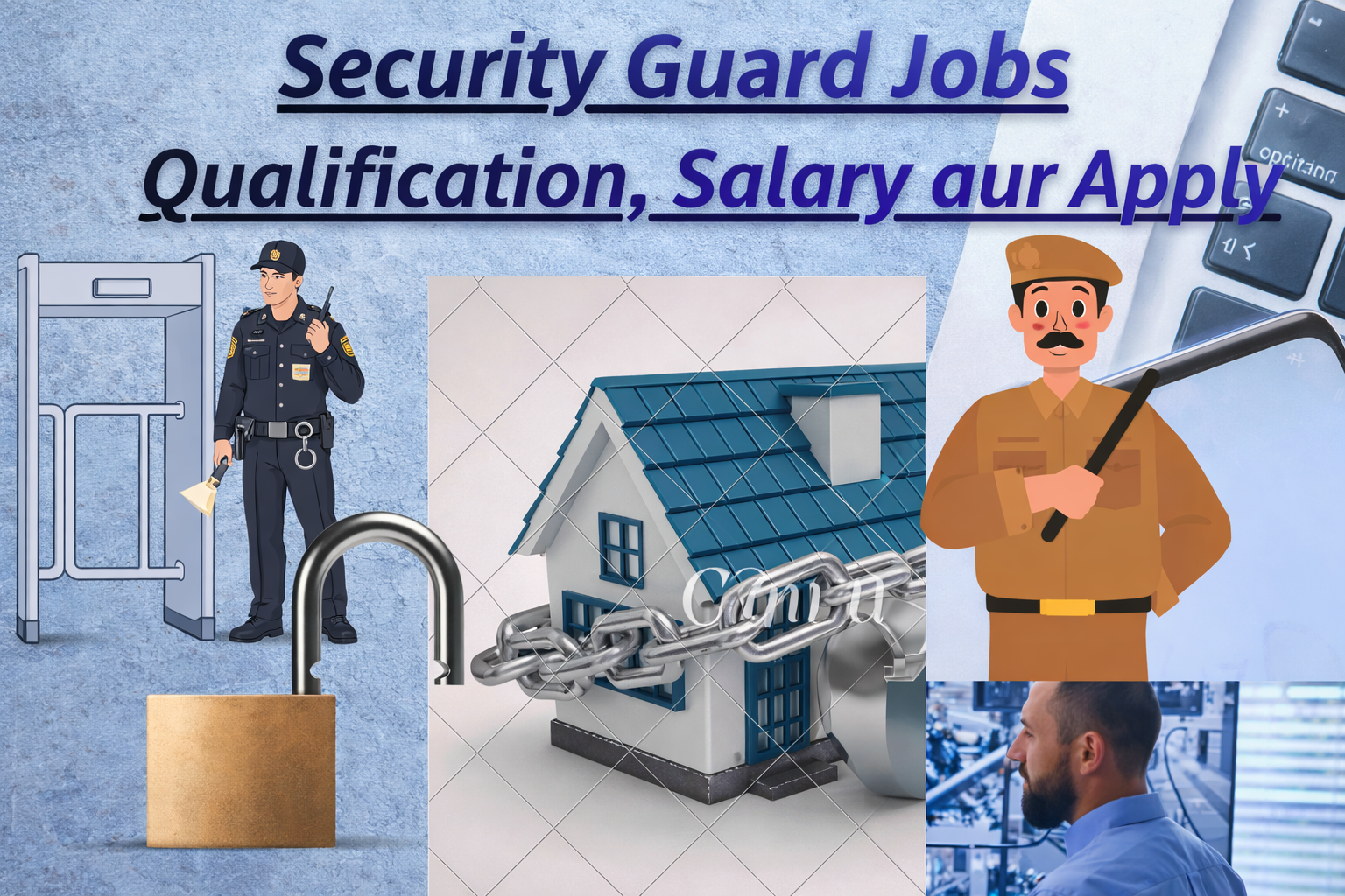 Security Guard Jobs Qualification, Best Salary aur Apply Process 2026