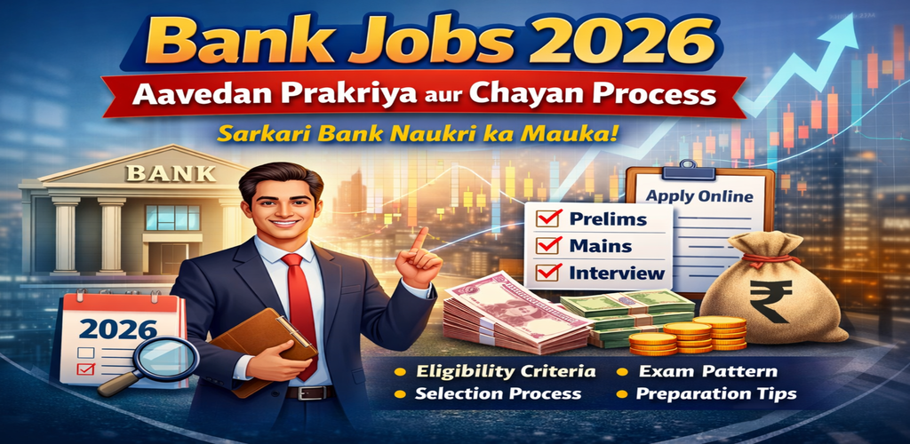 Bank Jobs Aavedan Prakriya aur Best Chayan Process 2026